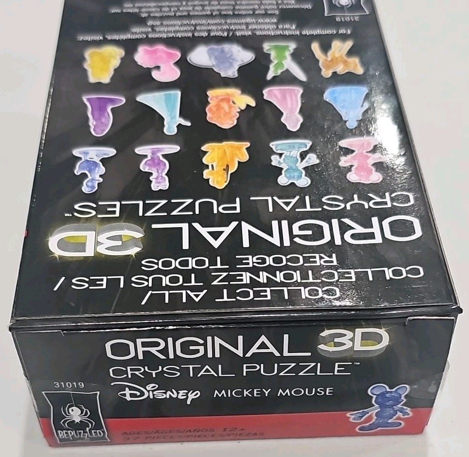 Disney Mickey Mouse Original 3D Crystal Puzzle