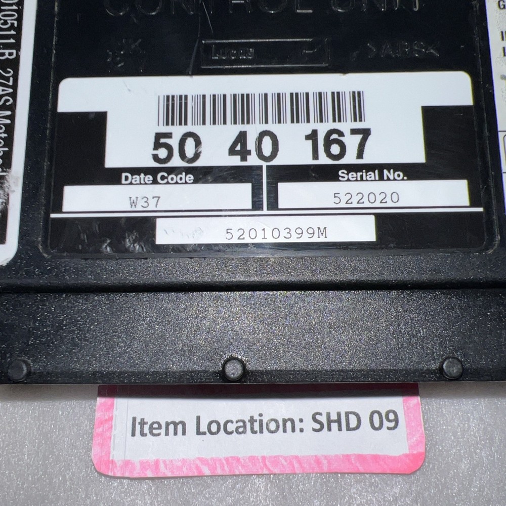 1999 9-5 SAAB IGNITION SENSOR CONTROL MODULE 5040167 / 52010511 B 27AS