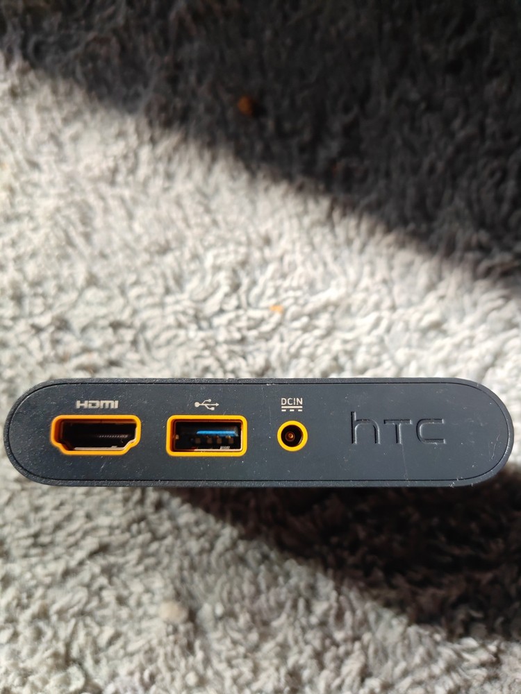 Untested* HTC Adapter 2PU6100 Black HDMI USB DCIN for PC VR Headset 2016