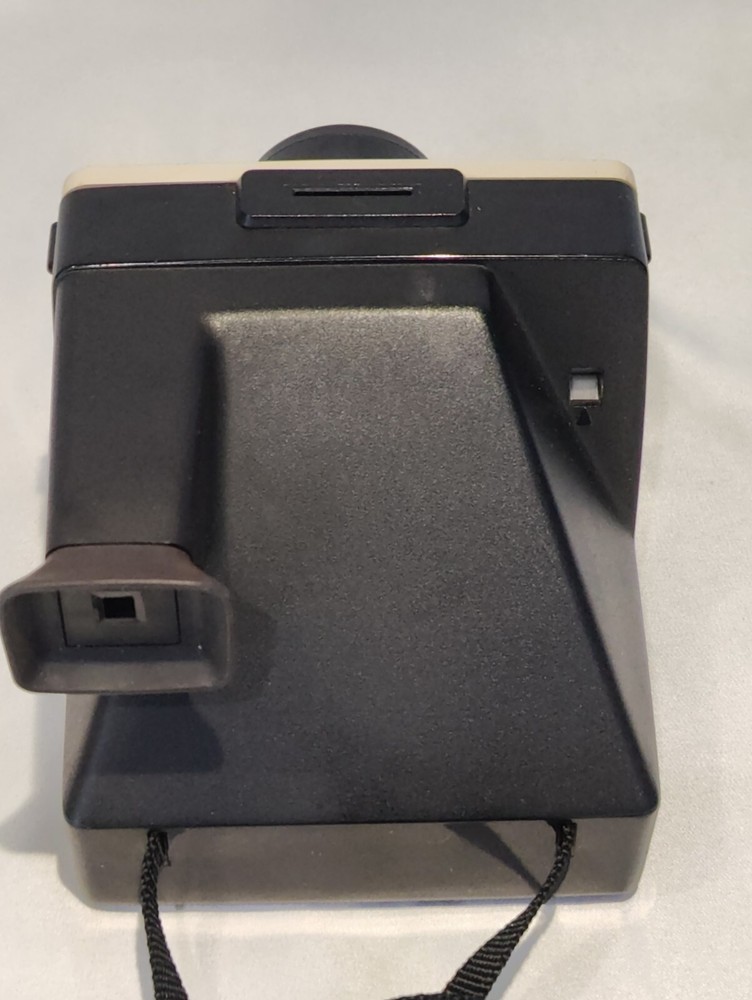 Polaroid One Step Land Camera W/Strap Untested Rainbow Stripe Vintage Retro