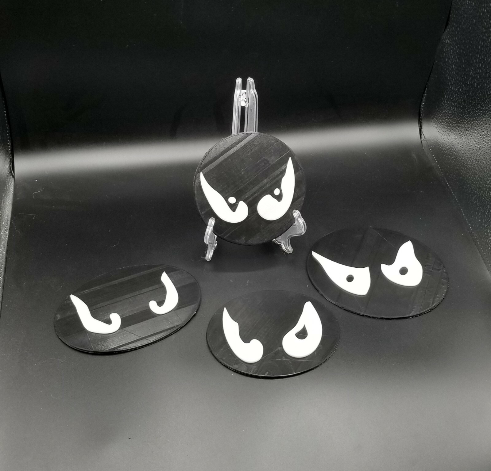 Haunted Mansion Ride Inspired Glow in the Dark Eyes Prop - Set of 4