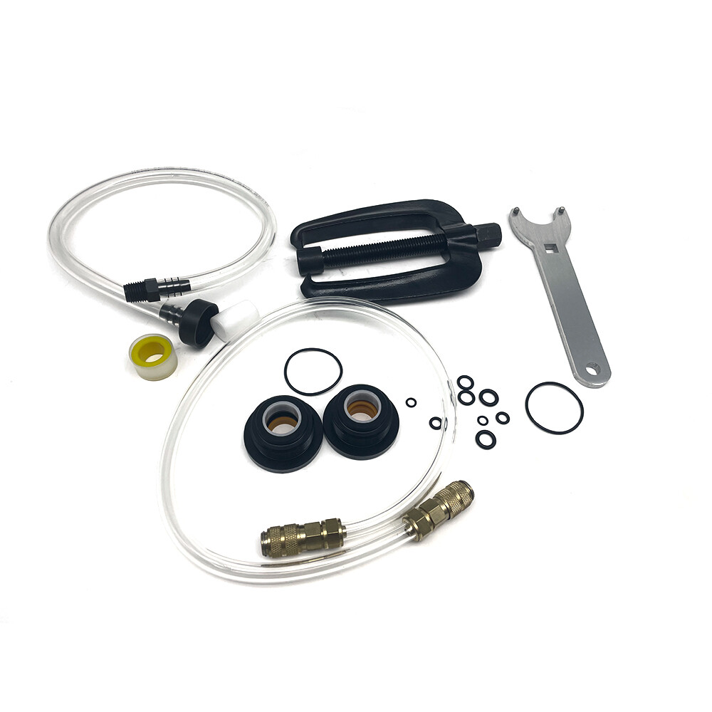 For Seastar Hydraulic Steering Cylinder Seal HS5157 + Bleed Kit+ Bracket Puller