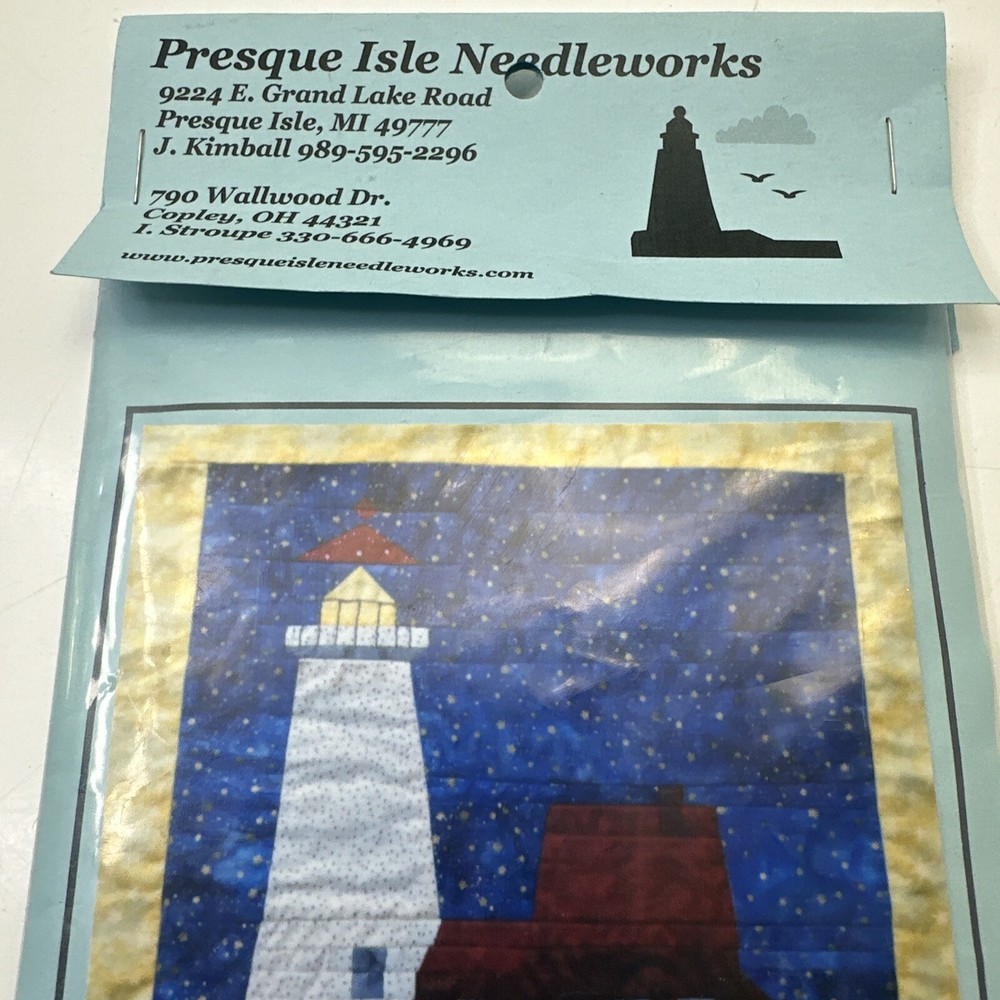 Presque Isle Needlework Lighthouse Patter New