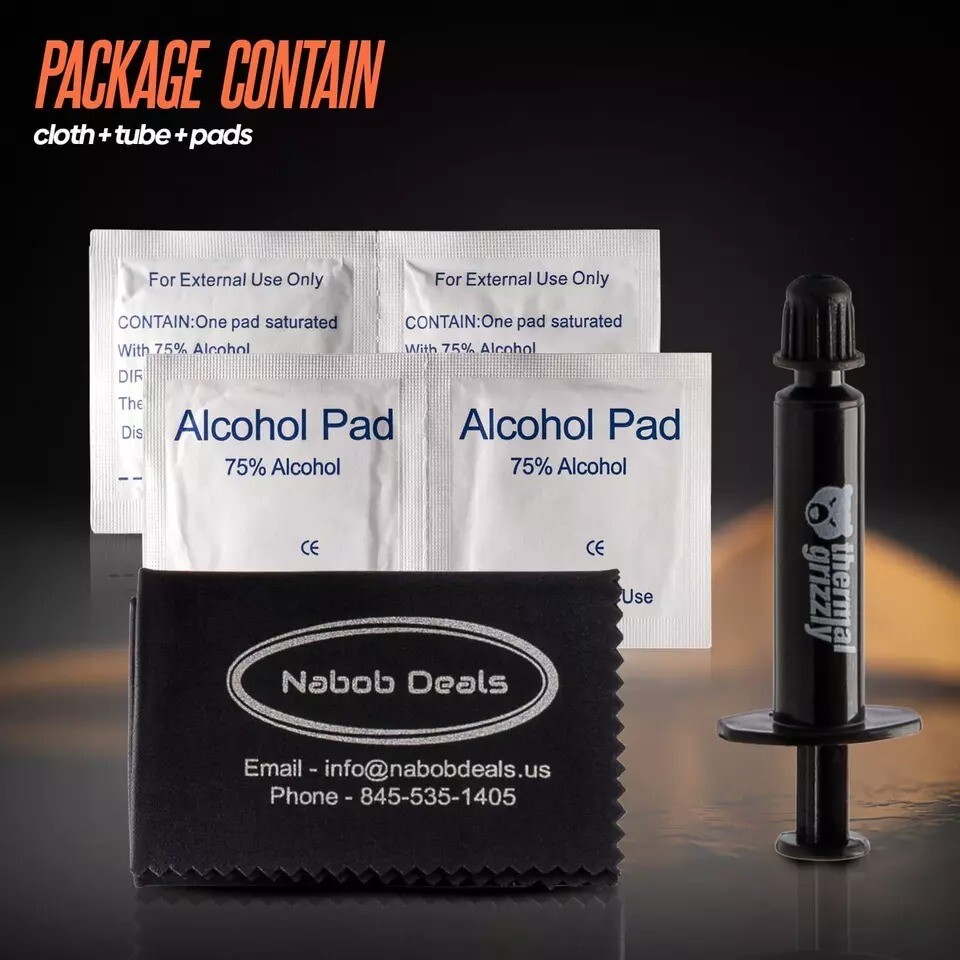 Thermal Grizzly Kryonaut theHigh Performance Thermal Paste Cooling All Processor