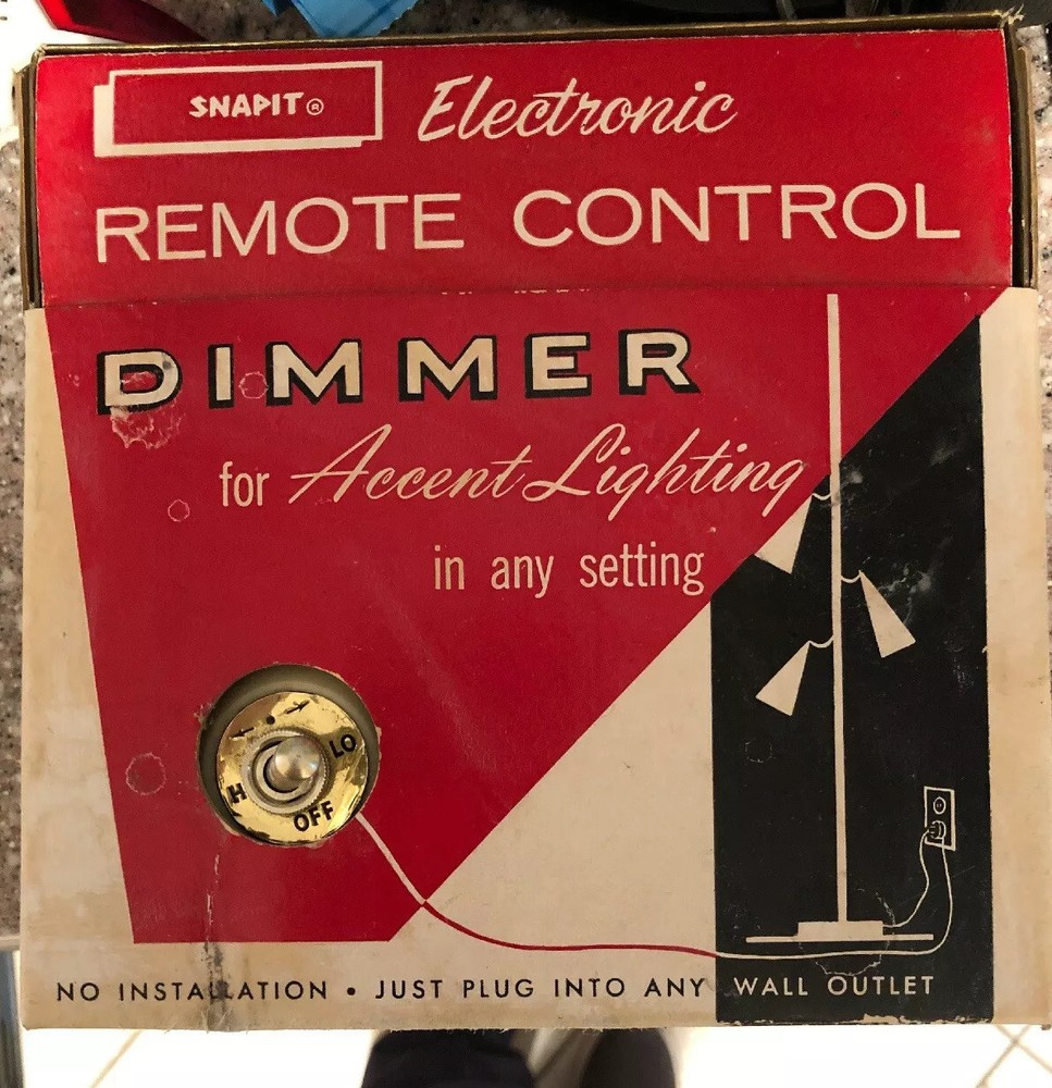 Snapit Electronic Remote Control Dimmer For Accent Lighting