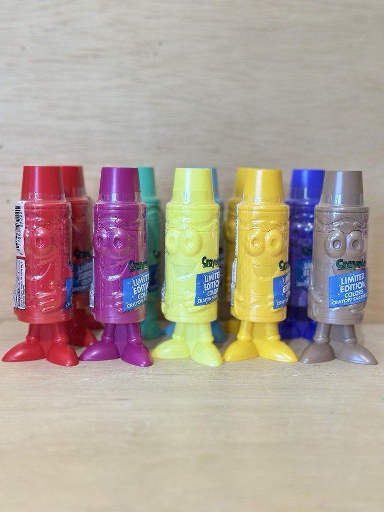 Set 11-Crayola Limited Edition Retired Colors Crayon Sharpener