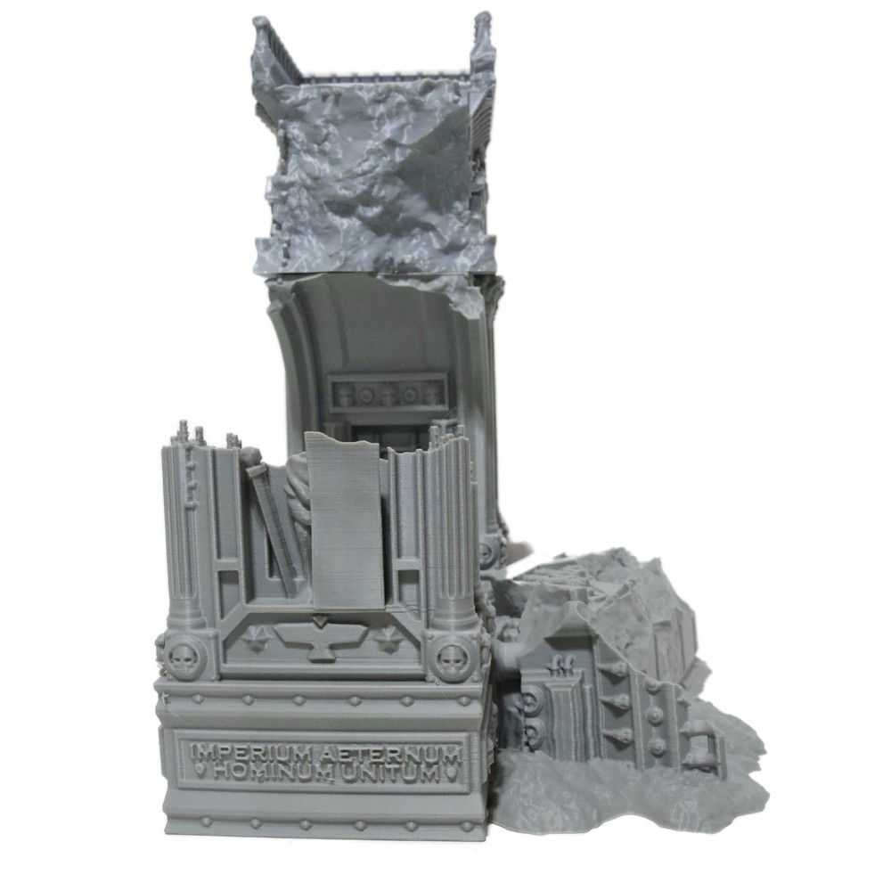 Zorpsector Rome - Sci-Fi Wargaming Triumvate Arch Ruin: 3D Printed