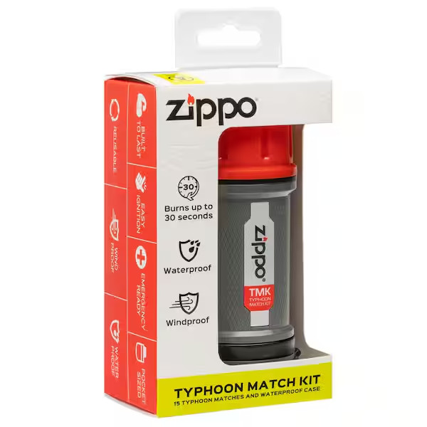 Zippo Typhoon Match Kit - NEW IN BOX