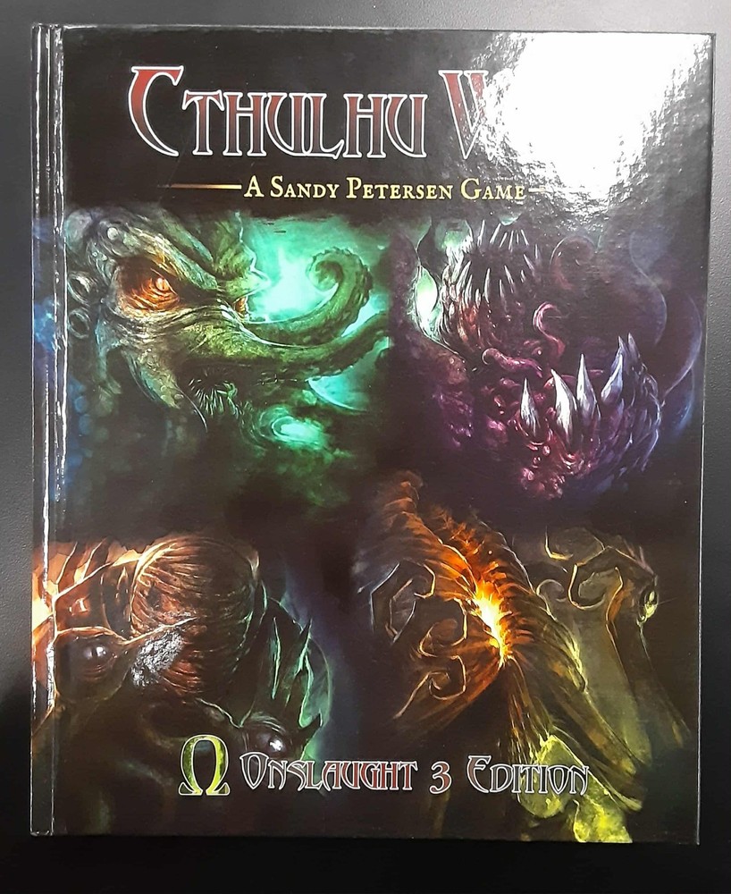 Cthulhu Wars Onslaught 3 Edition Book