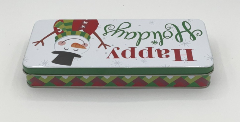 Christmas Cookie Candy Tin