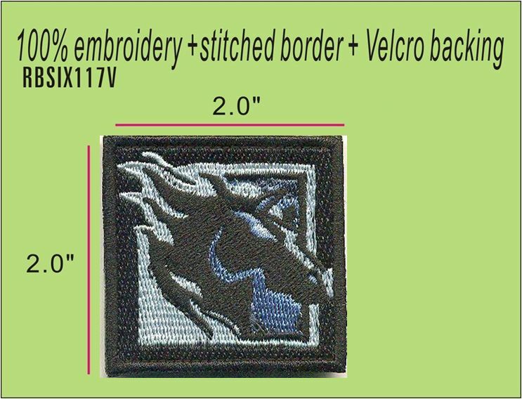 RAINBOW SIX ** MAVERICK **  2" PATCH WITH HOOK BACKING  - RBSIX117V