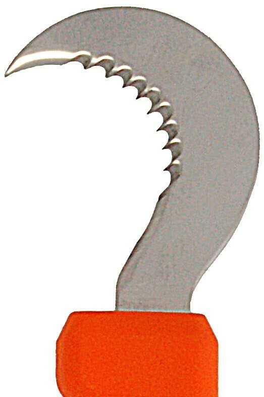 6 1/2" Grape Hook Knife Serrated Stainless Steel Blade 3 Pack