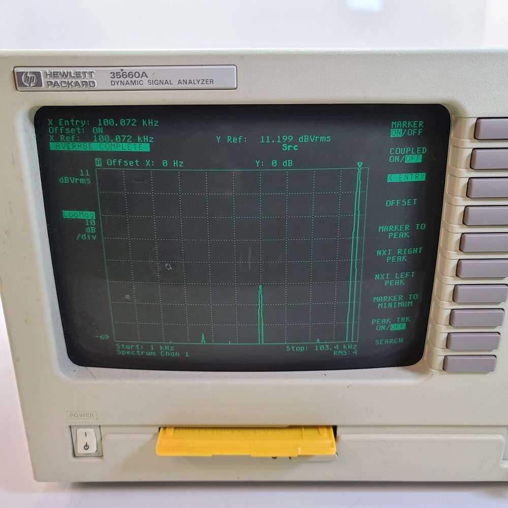 HP 35660A Dynamic Signal Analyzer *Tested*