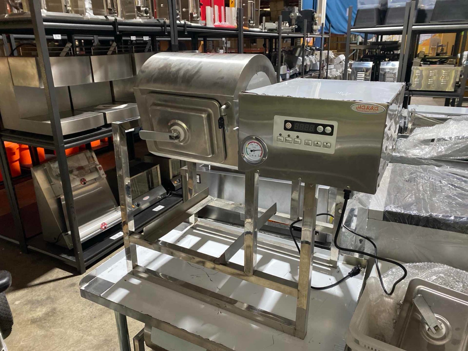 Hakka Refurbished 45L Meat Tumbler Marinator Vacuum Pump Curing Rolling