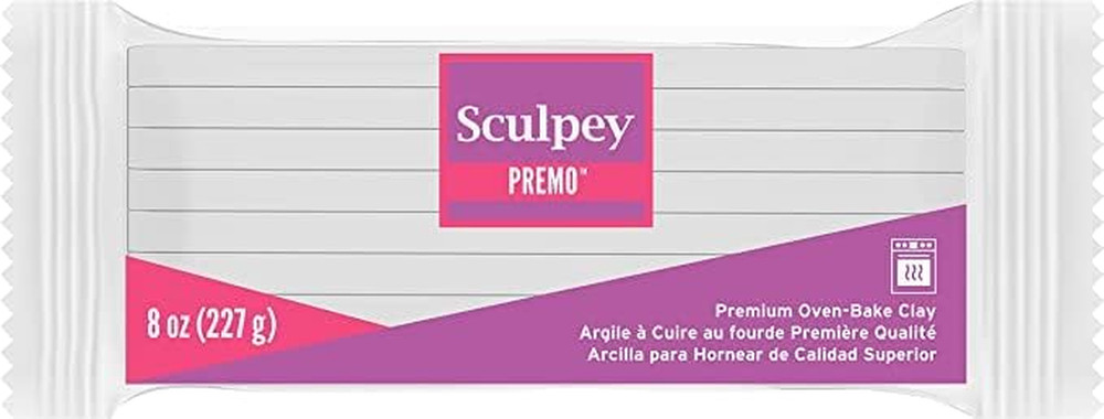 Premo Polymer Clay 8Oz 3/Pkg-White