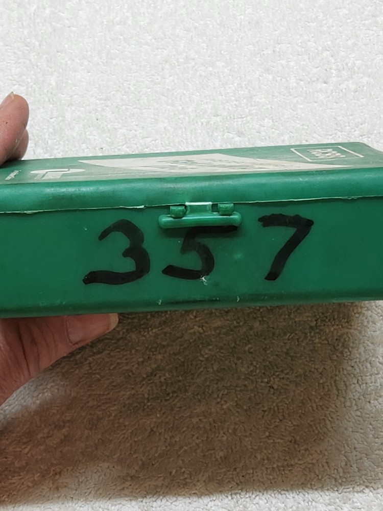 RCBS .357 Mag Carbide 3 Die Set – Sizer Expander Seater – 7/8-14