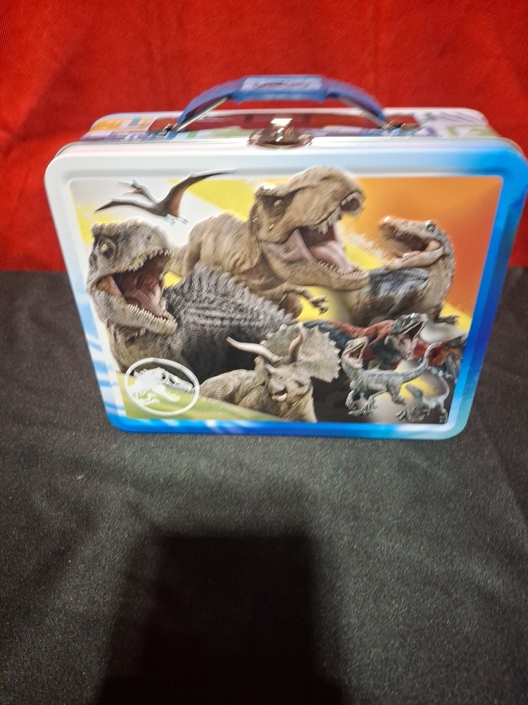 Metal Jurassic Park Lunch Box