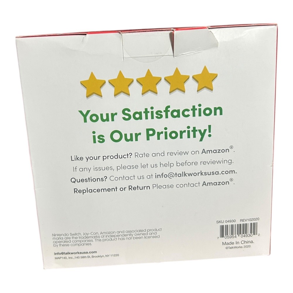 TALK WORKS Charging Dock For Joy-Con & Controller Nintendo Switch NEW