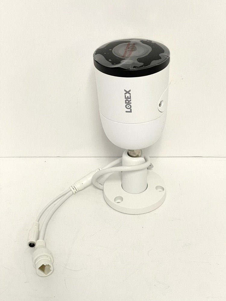 Lorex E893AB 4K IP POE Wired Bullet Security Camera Smart Motion NEW