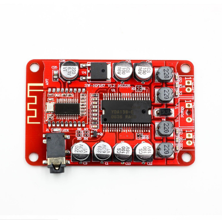 YDA138 DC 12V Bluetooth Digital Audio Amplifier Module Board Class D For Yamaha