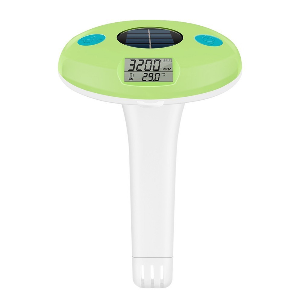 Salinity and Temperature Pool Thermometer with Reliable Waterproof Design