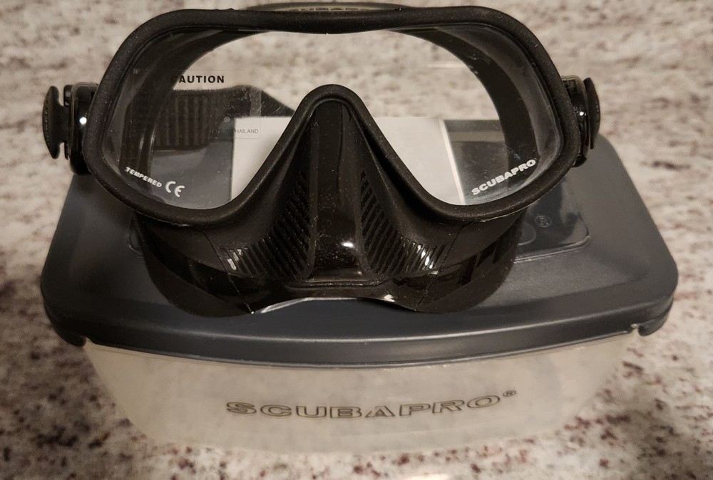 ScubaPro Steel Pro Dive Mask Black