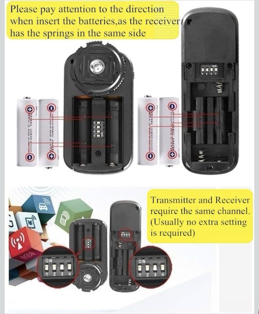 Pixel 2.4GHz Wireless Remote Shutter Release UC1 for Olympus RM-UC1 E-M1 E-M5