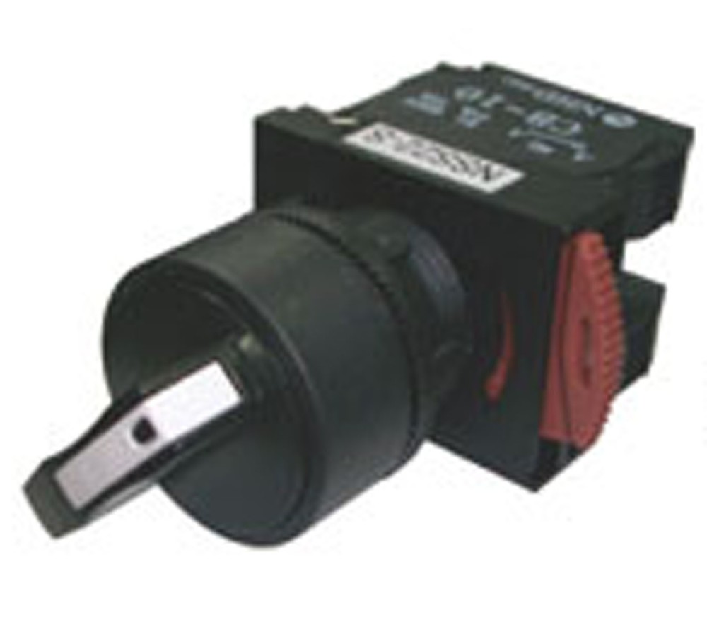 NHD NSS22-S320B Normal Shaft 3 Position Selector Switch 2a