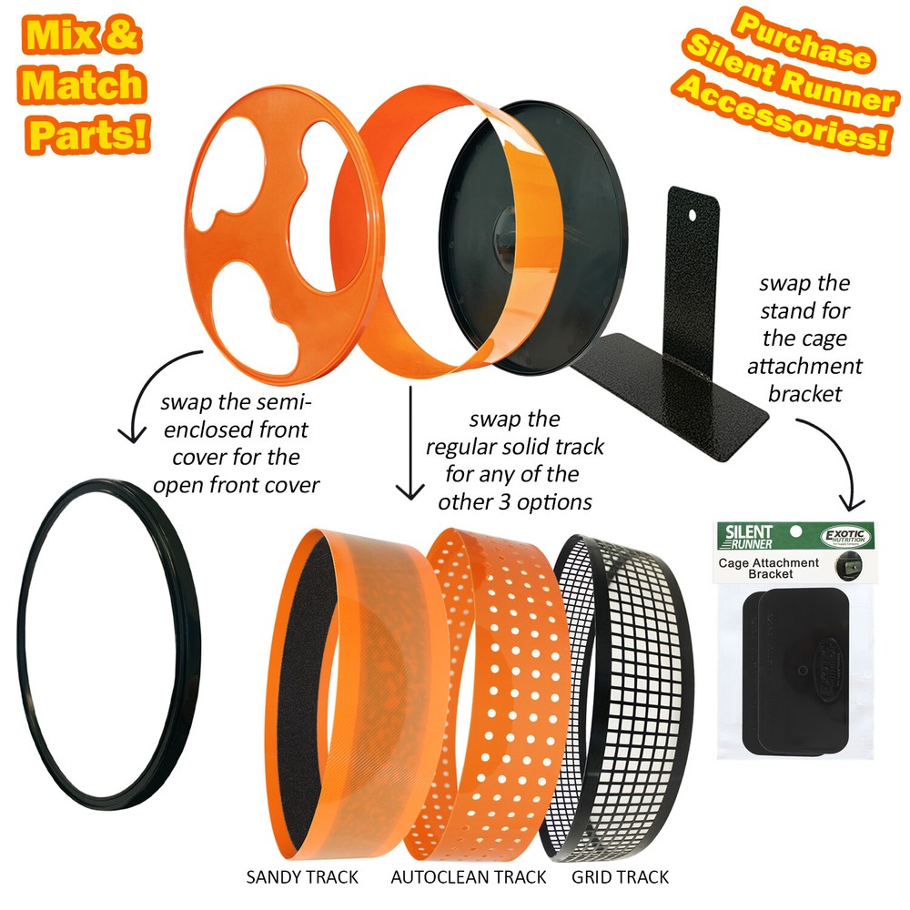 Autoclean Track - For Silent Runner Wheel 12" Regular - Exercise Wheel Accessory