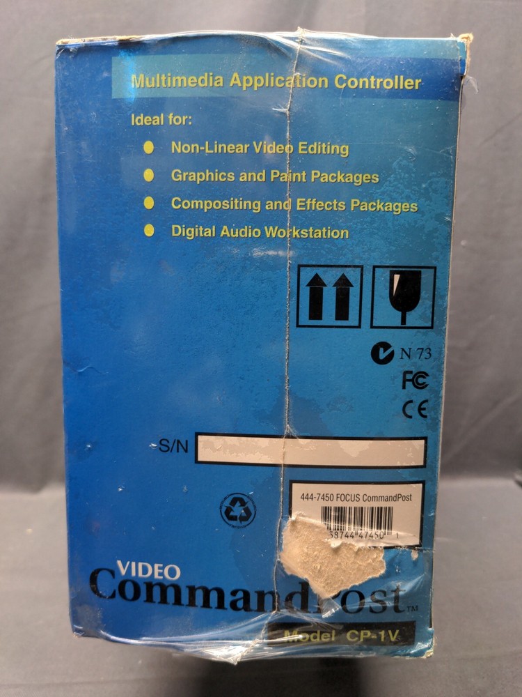 Videonics Focus Command Post CP1 CP-1 Media Controller NOS