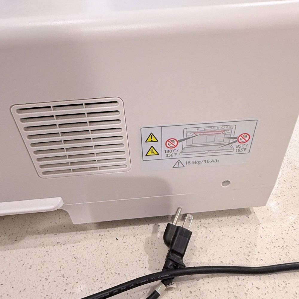 Ricoh Rh 100 DTG Heater working