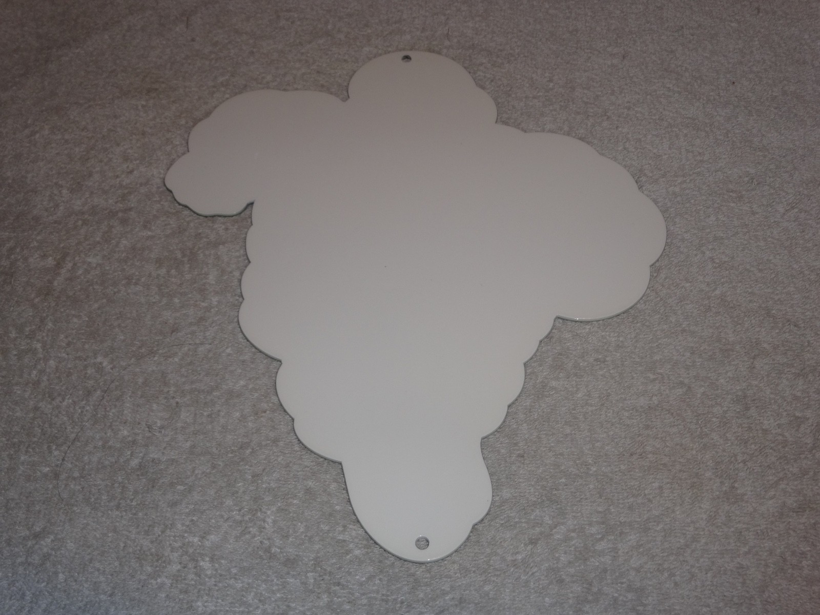 VINTAGE MICHELIN MAN TIRES BIBENDUM TIRE 12" PORCELAIN METAL GASOLINE OIL SIGN!