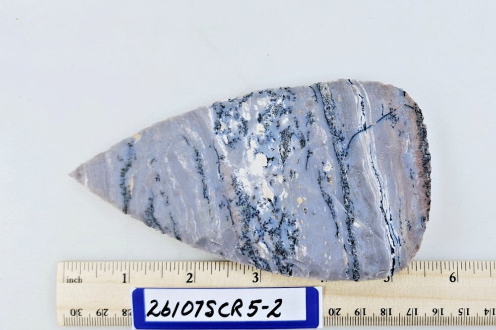 5.5" Stone Scraper - BiFace - Skinner - Knife - hand Knapped Agate