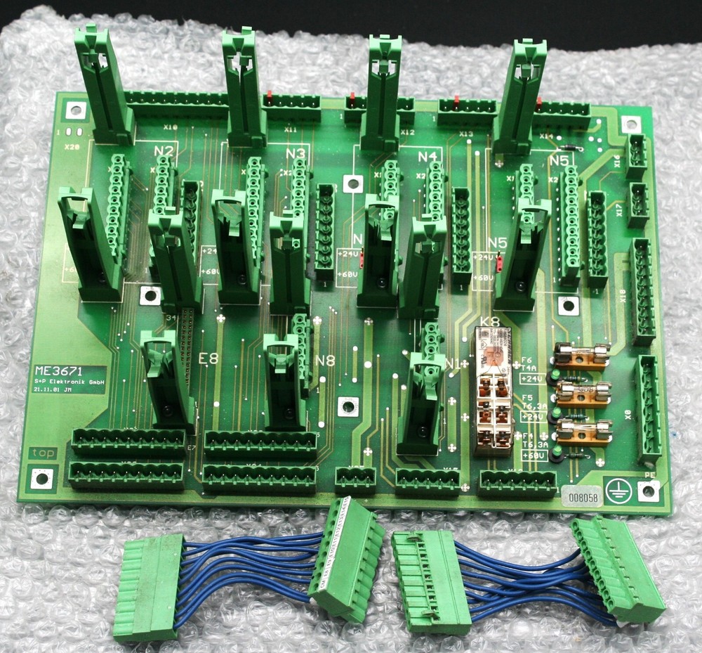 One Mosca ME3671 Board for Strapping Machine ME 3671