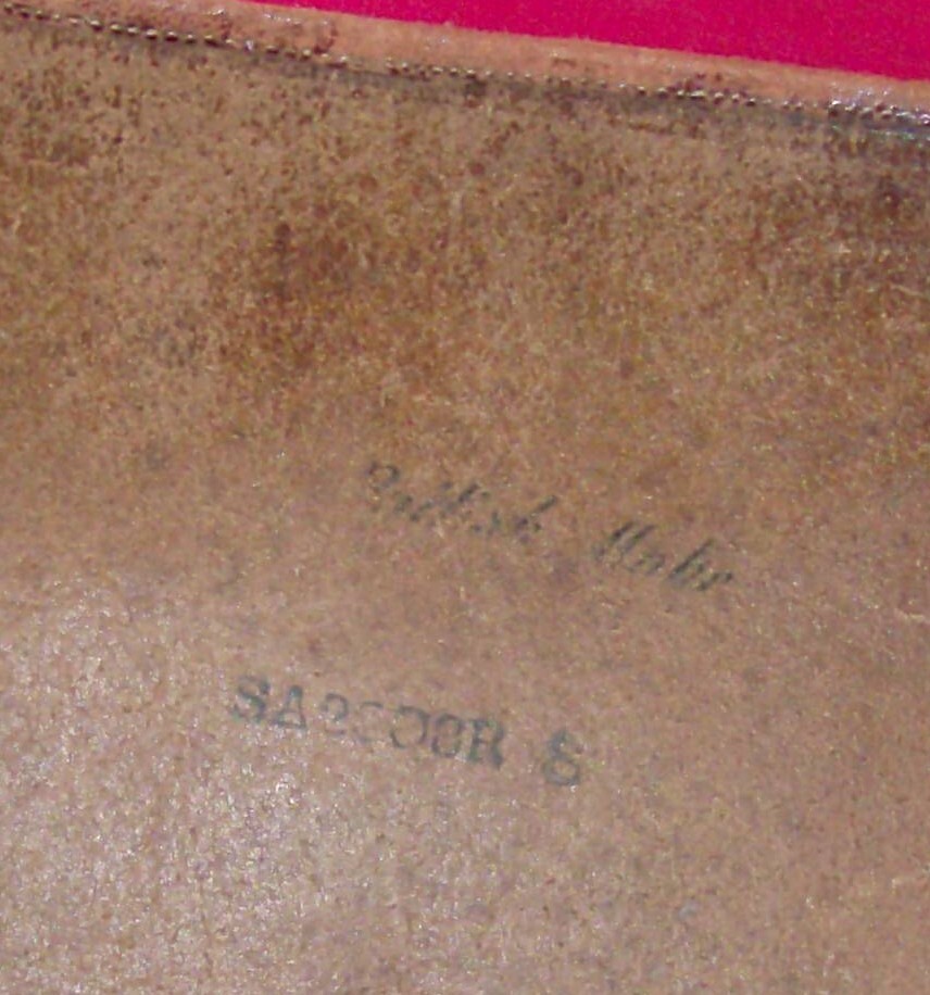 Puttees, leather, officer WW 1- FREE SHIPPING