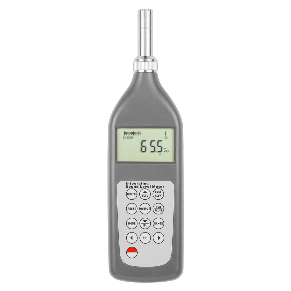 Integrating Sound Level Meter with Integration Statistical Functions 25~130dB(A)