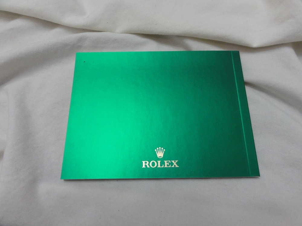 Authentic Rolex Manual / Booklet Rolex Datejust ~ 2014