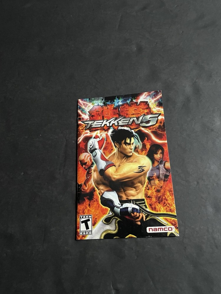 tekken 5 ps2 Manual Only