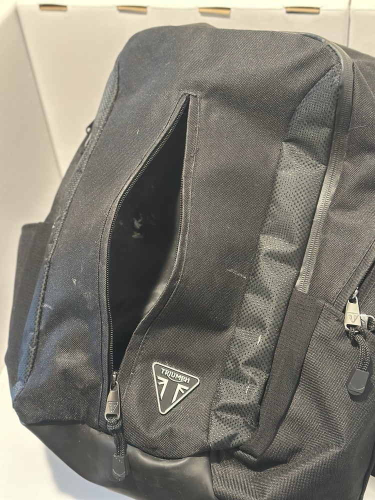 Triumph Motorcycle Backpack Black