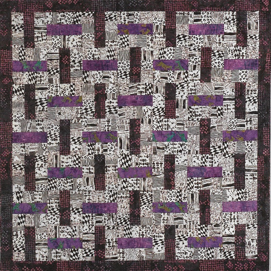White Noise Quilt quilting pattern instructions