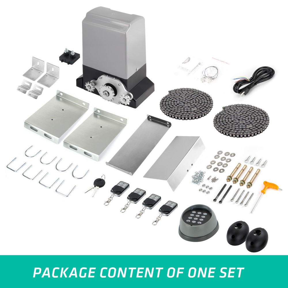 Automatic Sliding Gate Opener Electric Remote Rolling Driveway Gate APP Control