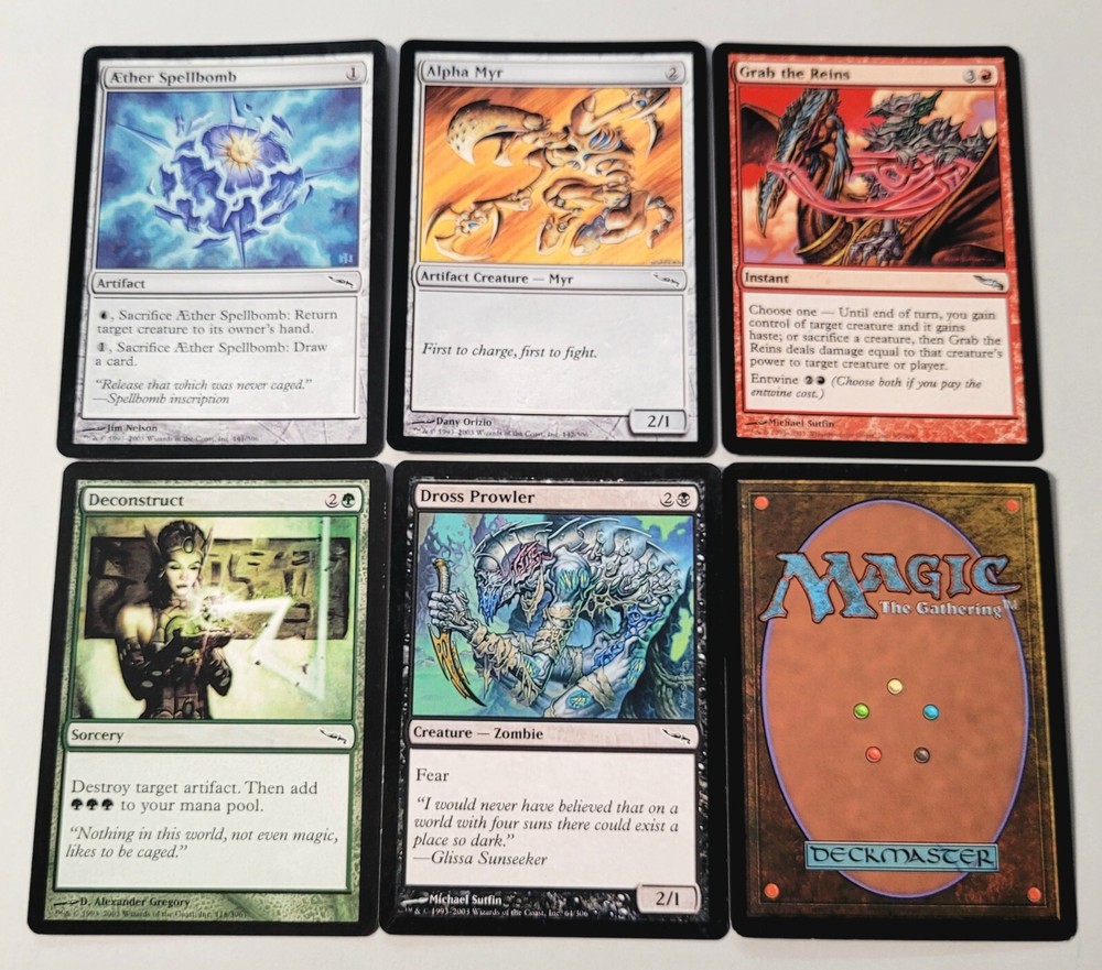 MTG Magic The Gathering: Mirrodin U-Pick/Complete Your Set