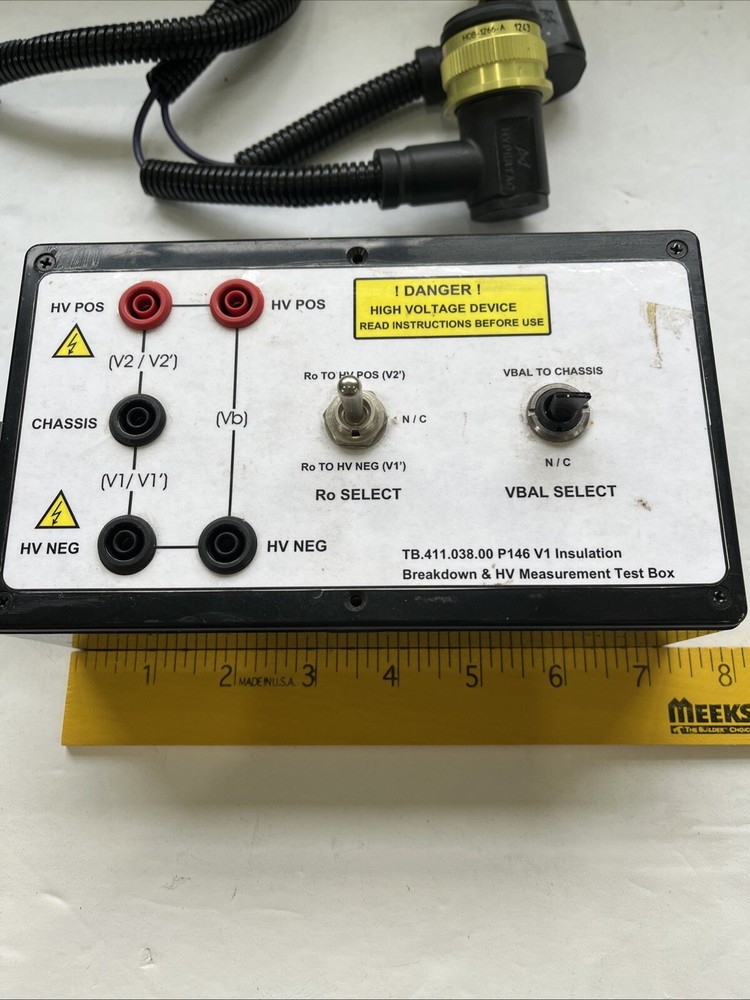 Insulation Breakdown & HV Measurement Test Box Vbal Select P146 V1