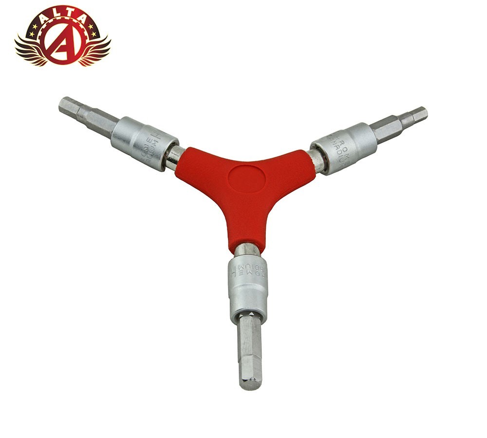 ALTA Y-Type Hex Wrench Tool 4/5/6mm Red
