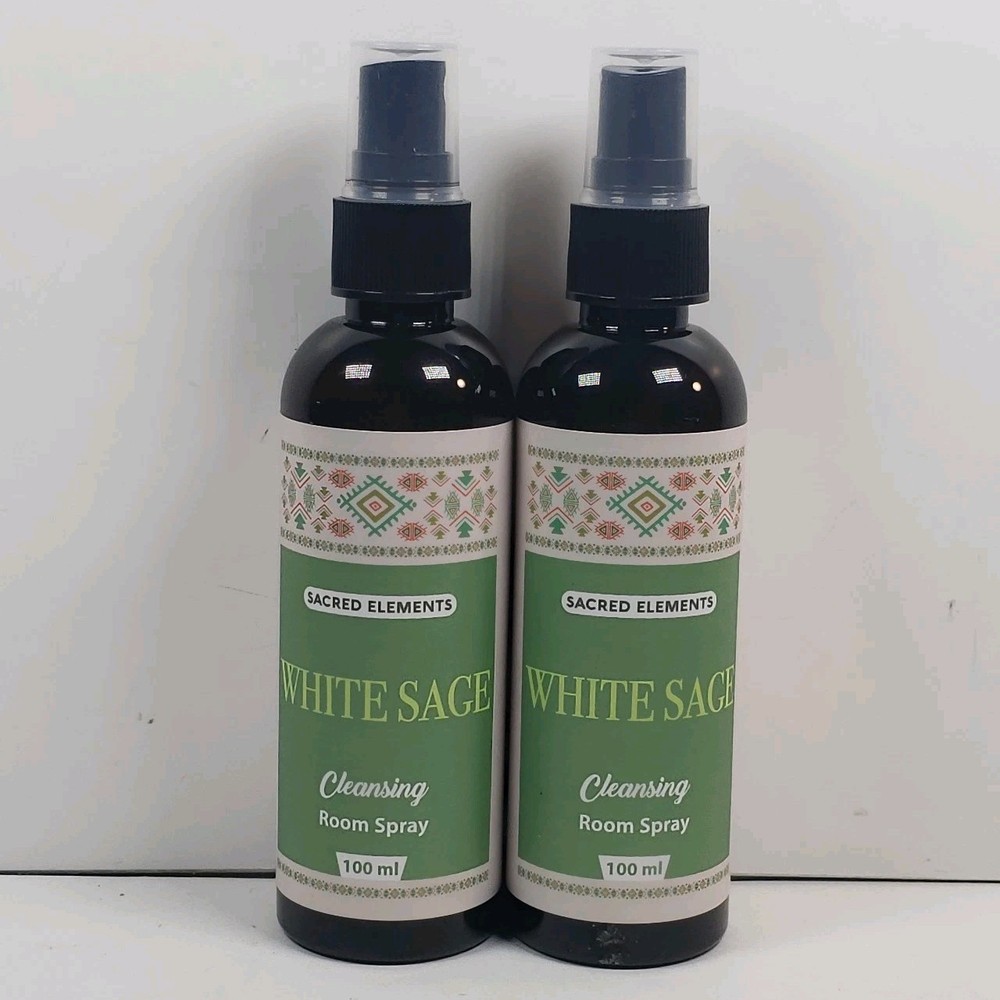 2 White Sage Sacred Elements Room Spray, 100 ML