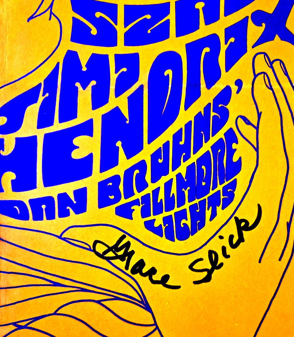 N Mint SIGNED Jimi Hendrix Jefferson Airplane 1967 BG 69 OP-1 AOR Poster