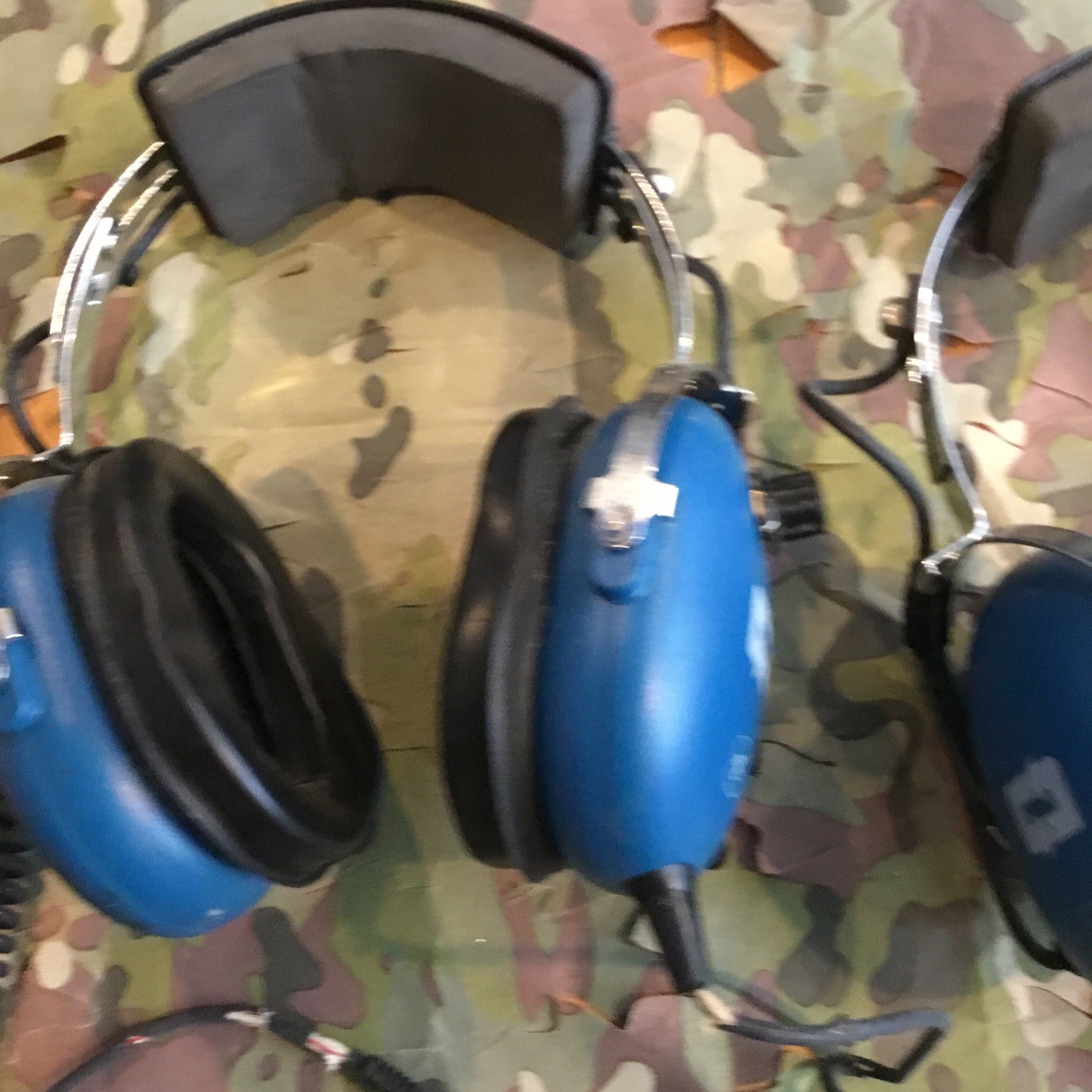 Racing Radios Diversified Electronics Model 9950 Headset LOT OF 2