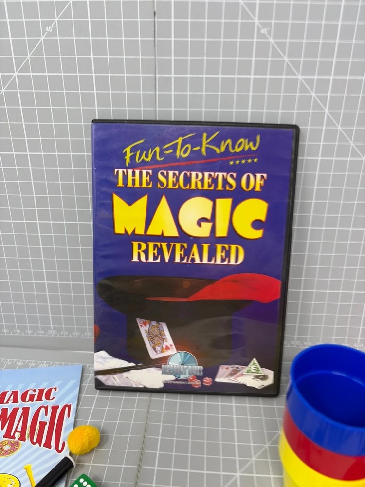 Children’s Magic Set and Secrets of Magic DVD