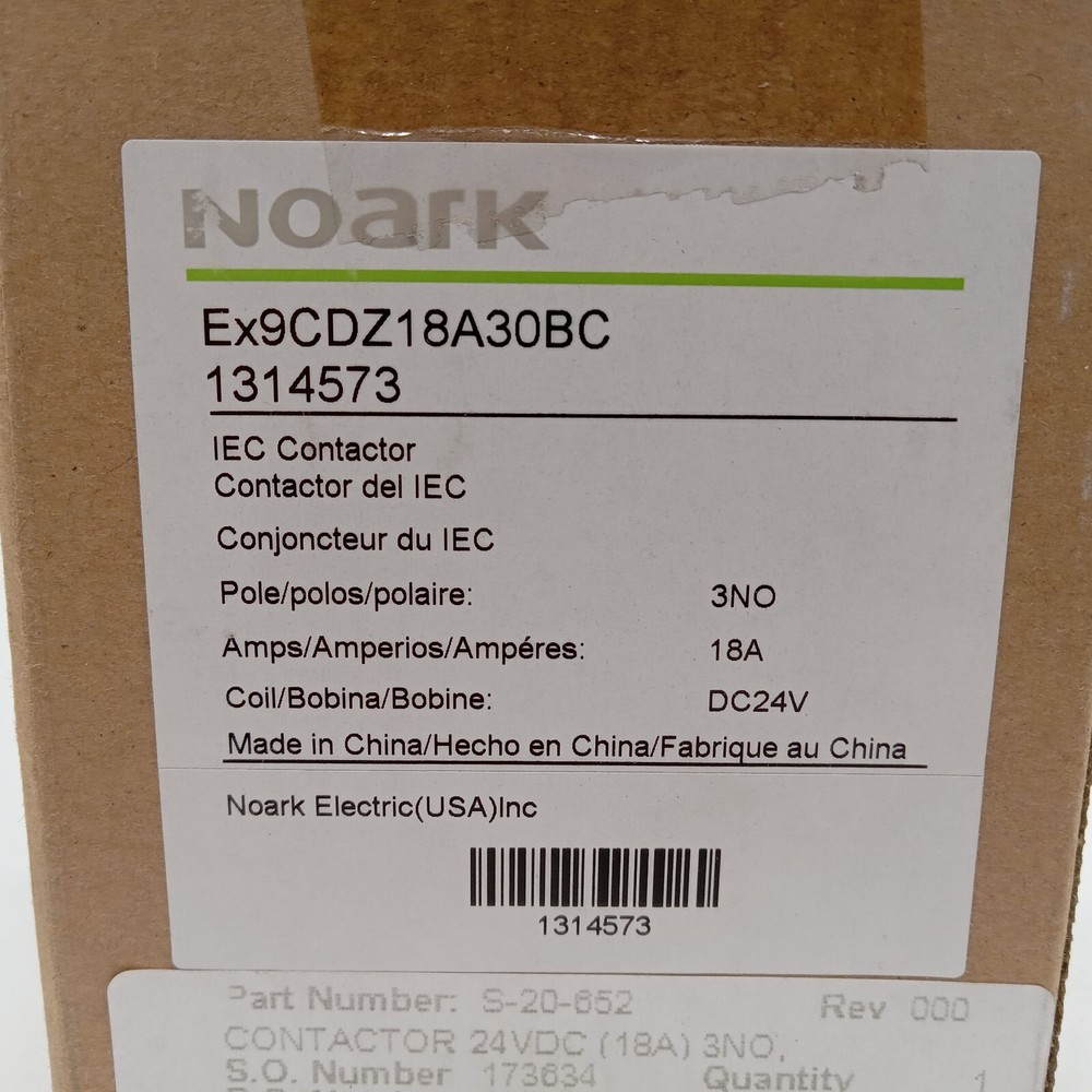 Noark EX9CDZ18A30BC Contactor