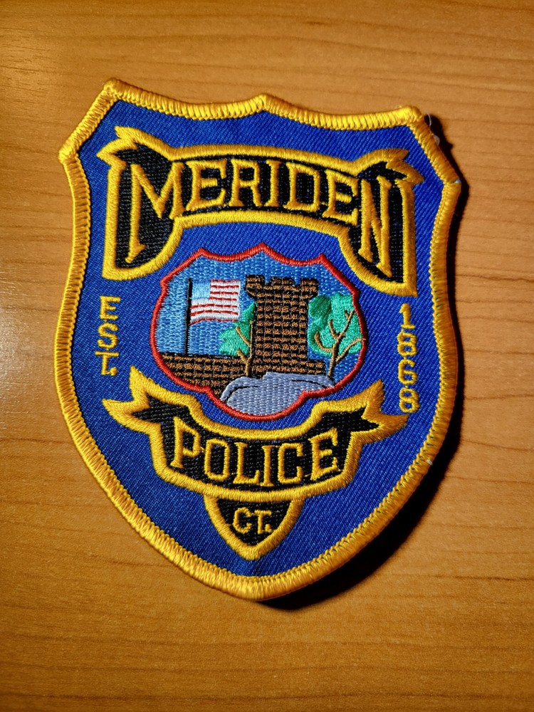 Meriden CT Police Shoulder Patch